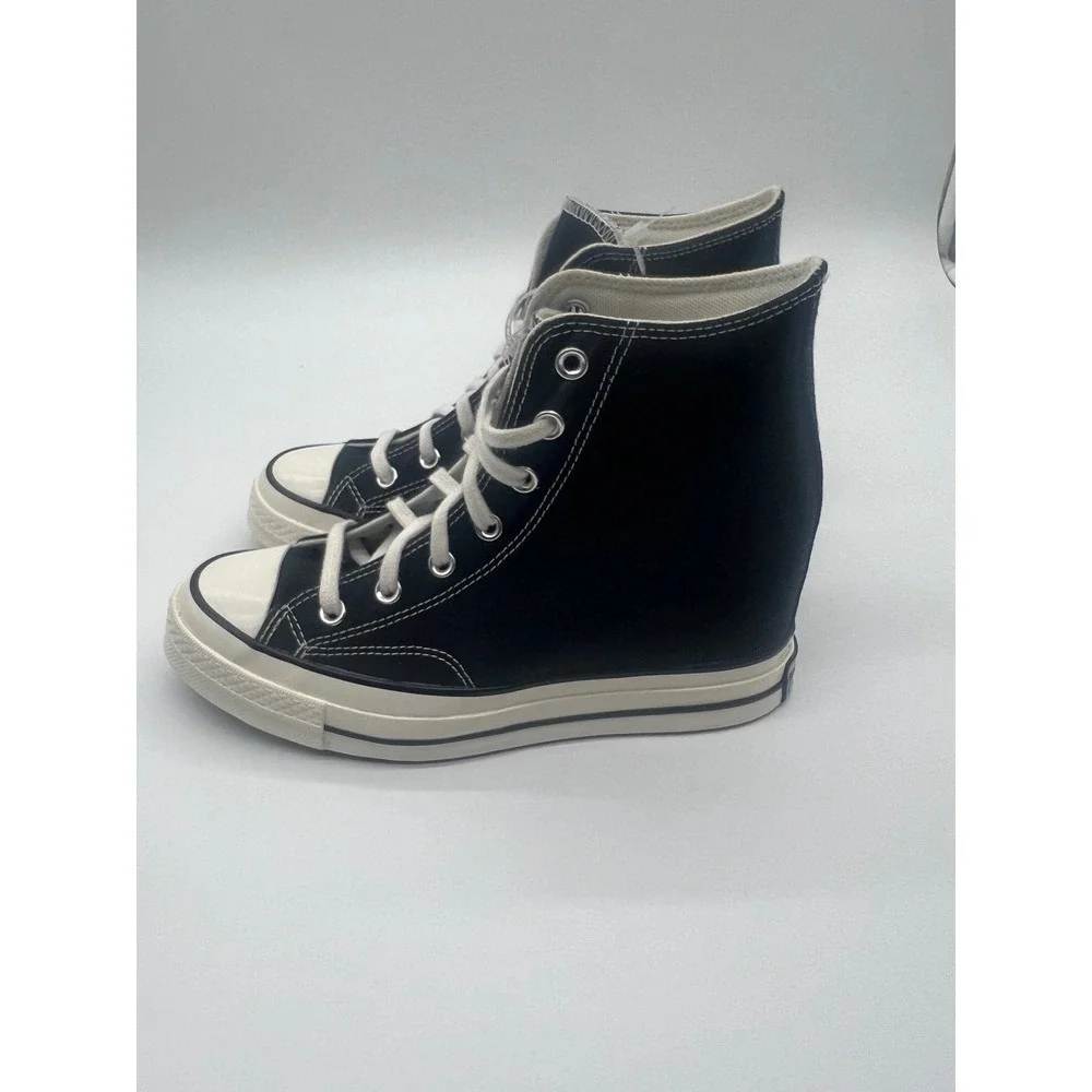 Converse Women's Chuck Taylor All Star Wedge Platform High Cavas Black NEW